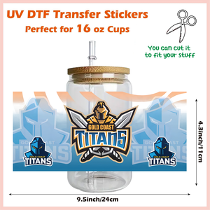 Nuevas Fundas para Vasos con Impresión por Transferencia UV DTF, Adhesivos para Vasos Impermeables y Lavables con Diseño <span class=keywords><strong>de</strong></span> la Liga <span class=keywords><strong>de</strong></span> Rugby <span class=keywords><strong>de</strong></span> Australia, Hechos <span class=keywords><strong>de</strong></span> Plastisol - Product Image 3