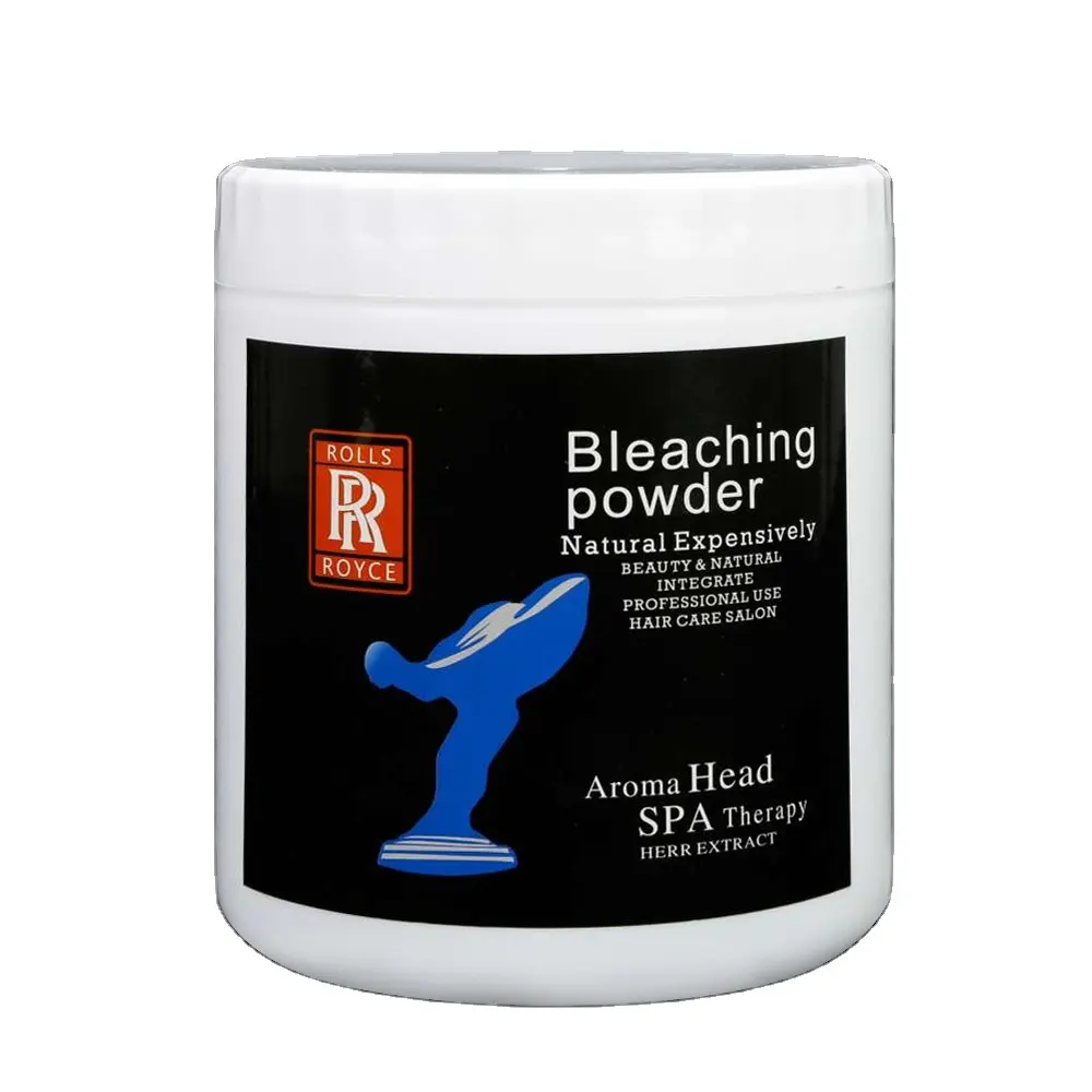 Hot selling salon brand hair color dye powder dustless organic hair bleaching powder