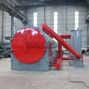 Chaîne de production de charbon de bois sans fumée automatique à partir de biomasse et de déchets agricoles – Four horizontal - Product Image 5