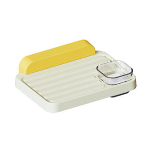 Plateforme de repos et de jeu transparente pour oiseaux, perroquets, souris, sugarcanes, furets, hamsters, avec branche fleurie et marchepied pour animaux de compagnie - Product Image 1