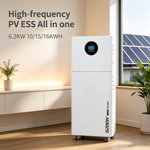 Sistema de Almacenamiento Solar de Alta Frecuencia de 6KW con Batería de Litio de 10KWh, 15KWh, 16KWh, BMS Inteligente, Control Remoto por WiFi - Product Image 4