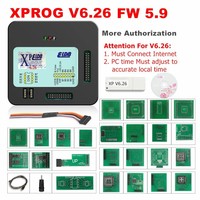 Composants électroniques de programmeur d'ECU de XPROG V6.50/6.26/V5.55 X-ROG M pour X ROG