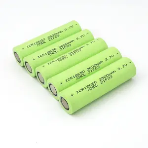 Nhà sản xuất bán hàng trực tiếp 3C đầy đủ công suất 3. 7v2500mah 18650 pin lithium cho Công suất điện