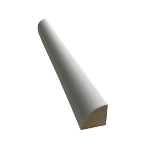 Plinthe en pin radiata FJ apprêtée blanche - Product Image 2