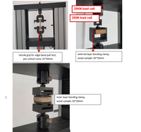 Machine d'essai de flexion à 3 points pour bois, haute précision 10KN, certifiée CE, à commande numérique, avec garantie d'un an