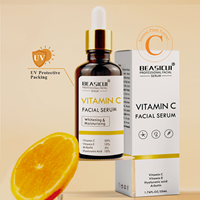 Sérum éclaircissant et anti-rides nourrissant à l'acide hyaluronique, à la vitamine E et à l'arbutine, avec 30% de vitamine C pour le visage et le cou
