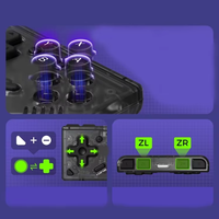 Aksesoris Game Mini Joystick Controller untuk Nintendo Switch Wireless Gamepad untuk Nintendo Switch/Android/iOS/PC Joystick