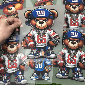 Adhesivo de transferencia DTF personalizado al por mayor, etiqueta de transferencia de calor de plastisol, transferencia de vinilo para planchar, transferencia de impresión para <span class=keywords><strong>ropa</strong></span> <span class=keywords><strong>NFL</strong></span> - Product Image 5