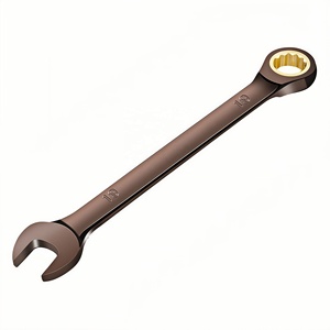 Llave de Trinquete de 72 Dientes, Acero Cr-V, Pulido Espejo, Doble Capa Niquelada, Antioxidante, Longitud Extendida, para Espacios Reducidos - Product Image 4