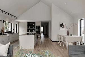 Maisons forestières Maisons préfabriquées Style moderne préfabriqué A Frame Luxury Barn Villas - Product Image 5