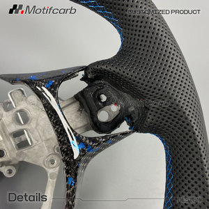 Volante de Fibra de Carbono Azul Personalizado para Toyota GR GT 86 y Subaru BRZ Limited 2017-2026, Accesorios Interiores Mejorados - Product Image 4