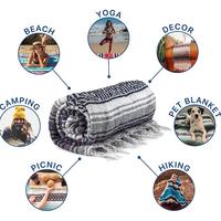 Serviette de plage en diamant au design le plus récent en vente en gros serviette Hamam serviette turque fabriquée en Turquie cadeau Fouta
