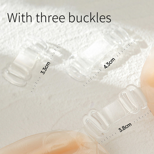 背中のないリフトプッシュアップ肌色乳房切除シリコーン乳房カップ三角形接着ブラ - Product Image 4