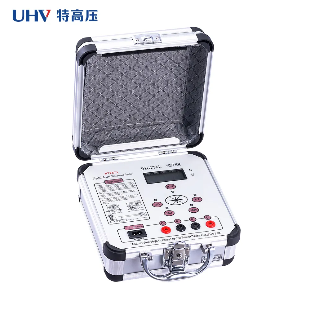 Bán UHV-2571 khuyến mãi và nhà máy giá kỹ thuật số Trái Đất mặt đất testers điện Trái Đất điện áp thiết bị