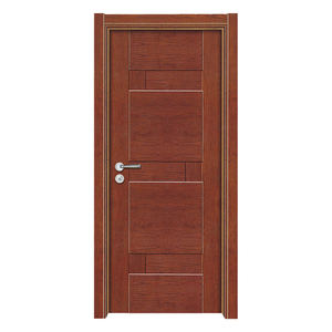 Puertas de madera MDF personalizadas Puertas de madera de melamina modernas Villa Dormitorios Habitaciones Puertas de madera - Product Image 5