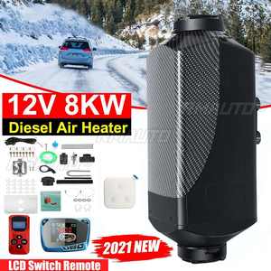 Calentador Diésel de 5KW 12V para Coche, Calefactor de Estacionamiento, Calentador Autónomo con Pantalla LCD Grande y Perilla de Control para SUV, RV, Almacén - Product Image 1