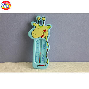 Prodigy bébé fournisseur WT002 coloré drôle girafe forme bébé salle de bain sécurité rempli d'<span class=keywords><strong>huile</strong></span> Base Animal en forme de thermomètre - Product Image 5