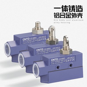 Interruptor de Límite CNTD Changde Electric TZ/CZ-6004, Rodillo de Aleación de Aluminio Sellado, 10A Máx. Corriente - Product Image 1