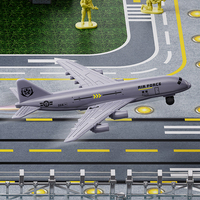 Modèle de jouet de base militaire de simulation pour garçons 2025, jouet éducatif, modèle de jouet de parking pour hélicoptère militaire