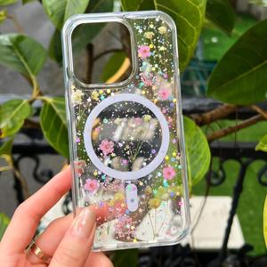 LOGOTIPO personalizado Flores personalizadas Elegante Premium Funda para teléfono móvil Floral Mujeres para Iphone Funda - Product Image 4