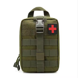 FA01 Stock promotion Outdoor Hiking Travel Utility Tactical <b>Molle</b> EMT IFAK First Aid Pouch Empty First Aid <b>Bag</b> - Product Image 4