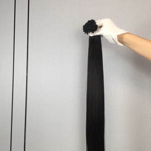 จัสมินบิวตี้ ขายส่ง ต่อผมเคราตินอิตาลีแบบ Pre Bonded คุณภาพสูง ผมแท้ Remy Double Drawn แบบ U Tip - Product Image 3