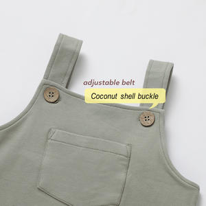 סתיו ילדים תינוק חדש ג 'ינס כיס אוברולים ילדים חמוד ילדים מכנסיים - Product Image 4