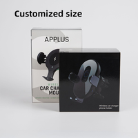 Boîtes en papier personnalisées pour emballages d'écouteurs sans fil, d'accessoires de téléphonie mobile et de produits électroniques avec impression de logo