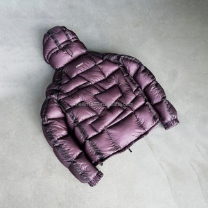 Veste d'hiver matelassée en duvet, haute qualité, style vintage, décontractée, coupes et coutures personnalisées, doudoune matelassée sur mesure - Product Image 2