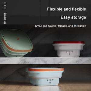 <span class=keywords><strong>Lavadora</strong></span> <span class=keywords><strong>pequeña</strong></span> y portátil para el hogar, electrodoméstico <span class=keywords><strong>de</strong></span> limpieza ultrasónica, <span class=keywords><strong>lavadora</strong></span> <span class=keywords><strong>de</strong></span> ciclo individual - Product Image 4