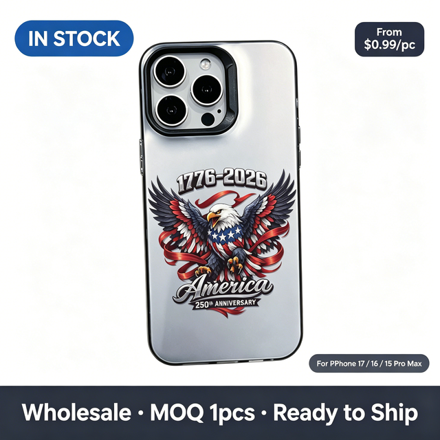 Majestic Eagle Sunset American Flag Forest Graphic TPU Case, Shockproof Protective Phone Cover for iPhone 17 16 15 14 13 Pro Max