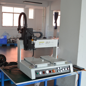 CNC 3-Achsen Doppelkopf <span class=keywords><strong>Mini</strong></span> Heißkleber AB-Kleber Schnelle Lieferung Hohe Präzision 1 Jahr Garantie Automatisierte Klebstoff-Dosiermaschine - Product Image 2