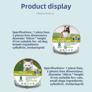 <span class=keywords><strong>Collier</strong></span> Réglable Anti-Puces et Anti-Moustiques Résistant à l'Eau <span class=keywords><strong>pour</strong></span> Chiens et Chats - Product Image 2