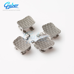 Cuidado Bucal, Ortodoncia, Base de Malla Adhesiva, Soportes Verticales de Acero Inoxidable, Brackets Roth Slide Edgewise, Certificación CE - Product Image 3