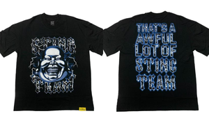 T-shirt personnalisé en gros avec motif graphique 'Sirop contre la toux', 260 <span class=keywords><strong>grammes</strong></span>, imprimé décontracté, grammage lourd, pour homme - Product Image 3
