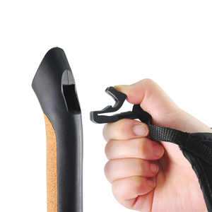 Bastón de Senderismo Plegable de <span class=keywords><strong>Madera</strong></span> para Caza y Escalada en Roca, Antichoque, Ligero, Autodefensa, con Bolsa de Transporte - Product Image 3