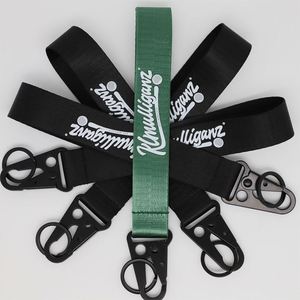 Porte-clés en tissu personnalisé avec logo Mulliganz Golf Apparel, robuste, tactique, avec crochet d'aigle, pour cadeau promotionnel de marque - Product Image 2