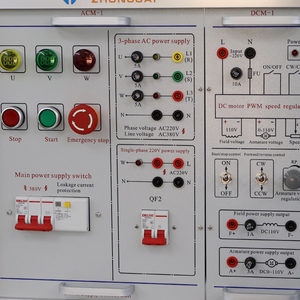 Equipo de Entrenamiento de Accionamiento de Corriente Alterna y Continua con Control de Frecuencia Variable para la Enseñanza en Laboratorios Eléctricos - Product Image 4