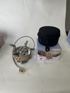 Calentador de fuego fuerte Estufa de gas al aire libre para acampar Picnic y supervivencia Quemador turístico Equipo de cocina para senderismo y <span class=keywords><strong>turismo</strong></span> - Product Image 5