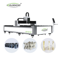 IGOLDENCNC - 3015 Cnc Fiber Laser Cutter, Cutting Machine