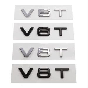 3D ABS coche trasero maletero Logo pegatina 2,0 3,0 4,0 30 35 40 45 50 55 60 TFSI TDI V6T 2,0 T para Audi <span class=keywords><strong>A1</strong></span> A3 A4 A5 A6 A7 A8 <span class=keywords><strong>Q2</strong></span> Q3 Q5 Q7 - Product Image 5