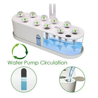 Système de culture hydroponique intérieure, 10 dosettes, 900 m, système de culture, matériaux de qualité alimentaire, jardin à domicile