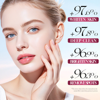 Nettoyant visage SADOER au collagène et aux peptides de saumon 100g, contrôle du sébum, éclaircissant, atténuation des taches brunes