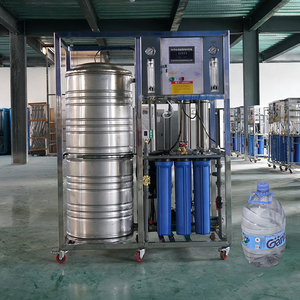Unidad de Ósmosis Inversa Industrial de 500L/H para el Mercado de Carnes con Certificación CE, Tanque de Presión de 300L, 2 Membranas - Product Image 3