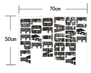 Nuovi Adesivi Murali Popolari Sinmors <span class=keywords><strong>per</strong></span> Soggiorno, Decorazioni Autoadesive Ecologiche Rimovibili con <span class=keywords><strong>Lettere</strong></span> - Product Image 6