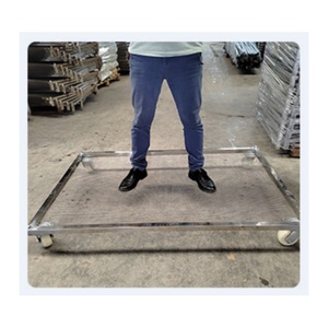 Thương mại khách sạn & nhà hàng thực phẩm khô giỏ hàng đa-tier thép không gỉ khử nước <span class=keywords><strong>Rack</strong></span> với lưới-khay sấy xe đẩy - Product Image 6