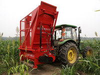 Tracteur pour la récolte de fourrage, machines de recyclage de paille et d'ensilage, machine de hachage et de collecte de paille de maïs pour ensilage