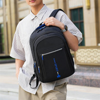 Sac à dos étudiant imperméable personnalisé avec logo, grande capacité, pour ordinateur portable, vente en gros à prix réduit
