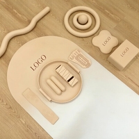 Kit d'accessoires de Pilates d'origine : Anneau de Pilates, Tapis de yoga, Ballon de Pilates, Bandes de résistance, Slider, Cercle magique, Lestes de cheville