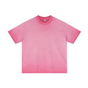 Camiseta de Hombre de Color Sólido para Uso Diario, 100% Algodón, Antiarrugas, Informal, Básica, de Manga Corta, Transpirable, Corte Regular, Ligera - Product Image 6